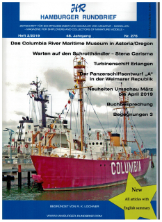 Nr. 276 Heft 2-2019 48. Jahrgang; Hamburger Rundbrief (1 St.)